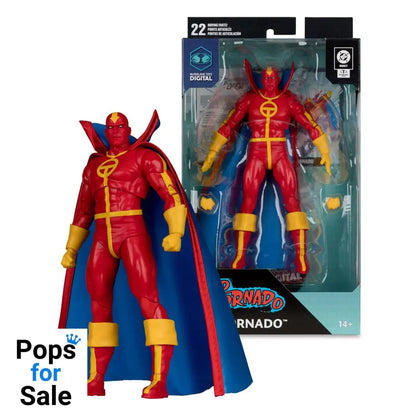 DC Direct McFarlane Toys Digital Action Figure Red Tornado (Bronze Age) 18 cm