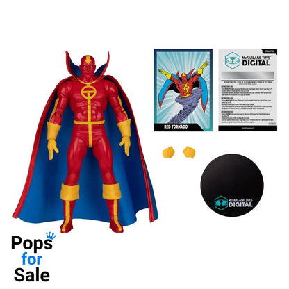 DC Direct McFarlane Toys Digital Action Figure Red Tornado (Bronze Age) 18 cm