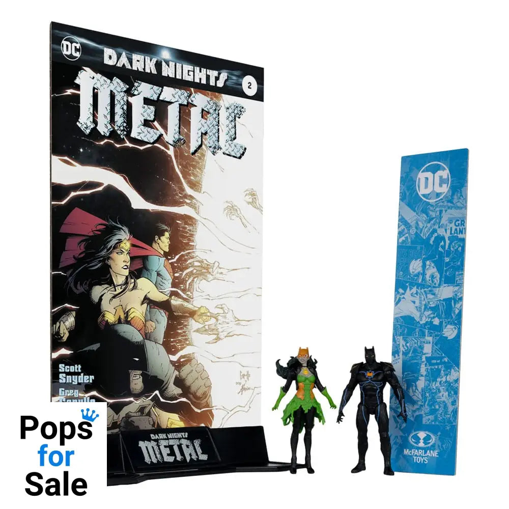 DC Direct Page Punchers Action Figure 2-Pack Batman of Earth-44 & Batman of Earth-11 (Dark Nights: Metal) 8 cm