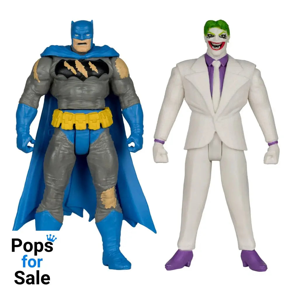 DC Direct Page Punchers Action Figure 2-Pack Batman & The Joker (Batman: The Dark Knight Returns) 8 cm