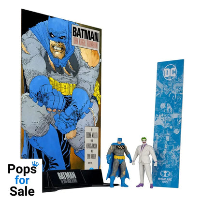 DC Direct Page Punchers Action Figure 2-Pack Batman & The Joker (Batman: The Dark Knight Returns) 8 cm
