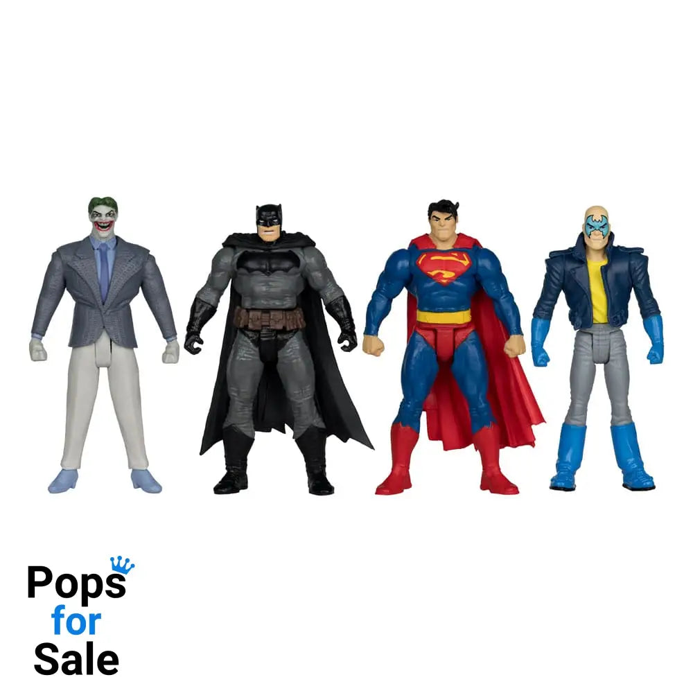DC Direct Page Punchers Action Figure 4-Pack Batman & Son of Batman & Superman & Joker 7 cm Action figures