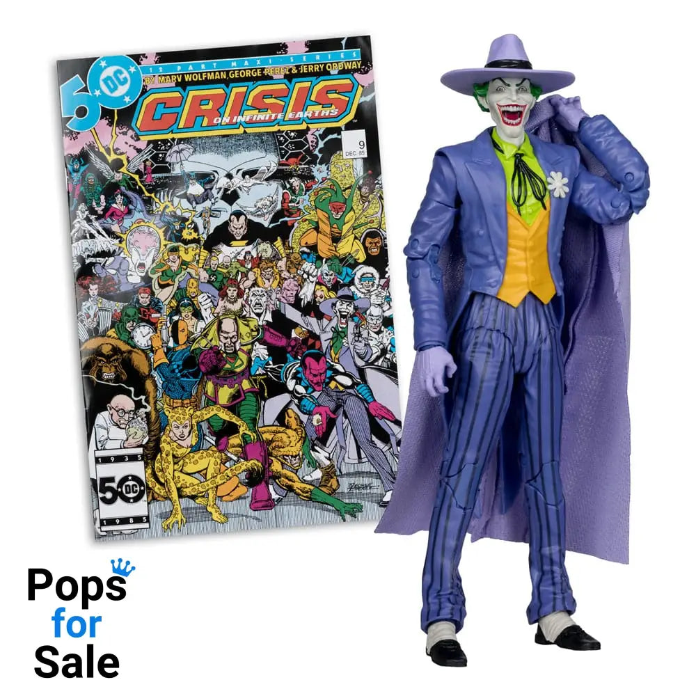 DC Direct Page Punchers Action Figure The Joker (Crisis on Infinite Earths) 18 cm