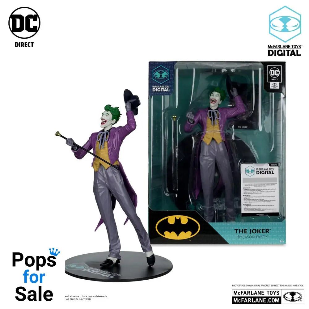 DC Direct PVC Statue 1/6 The Joker by Jason Fabok (McFarlane Digital) 29 cm Statues