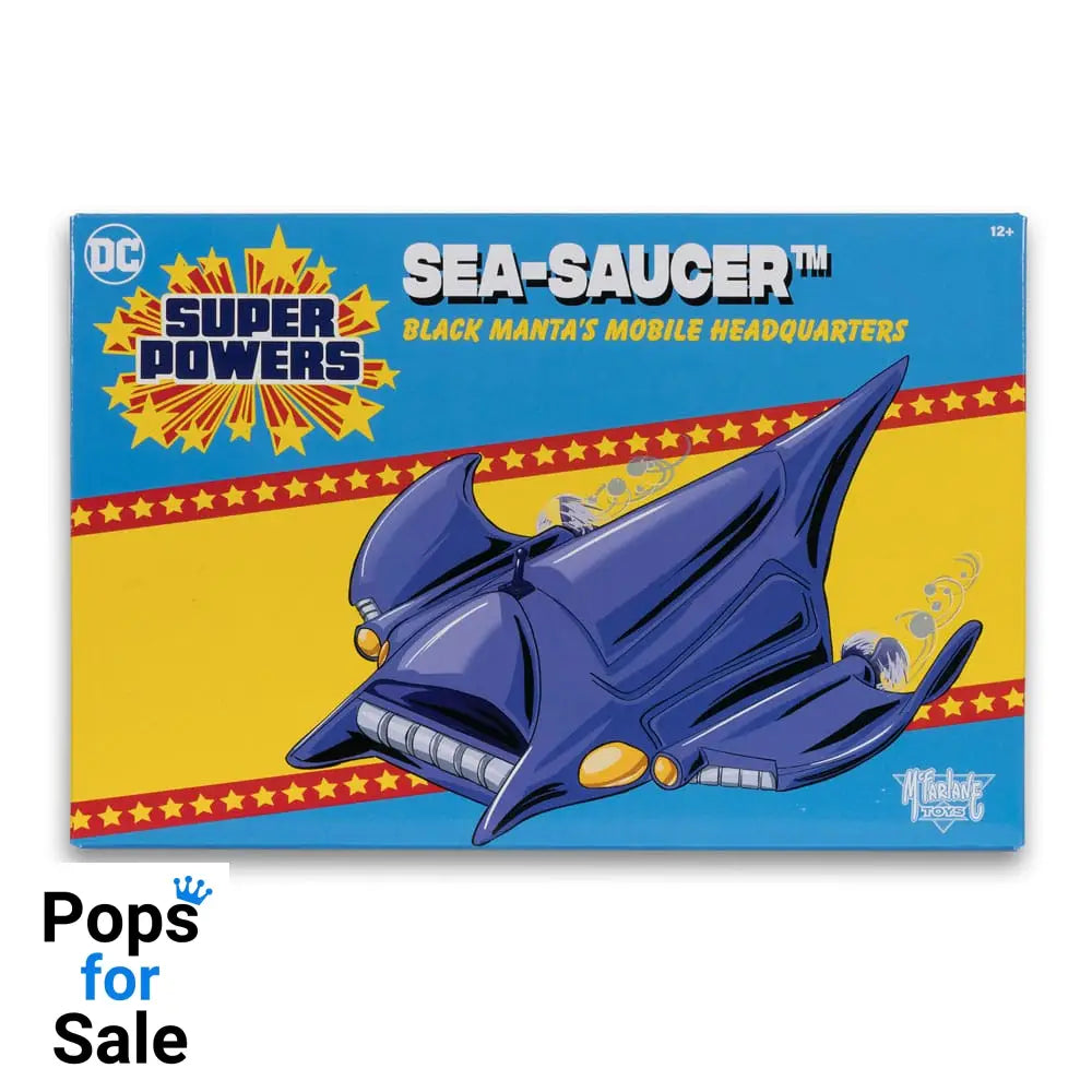 DC Direct Super Powers Vehicles Black Manta Sea Saucer 10 cm