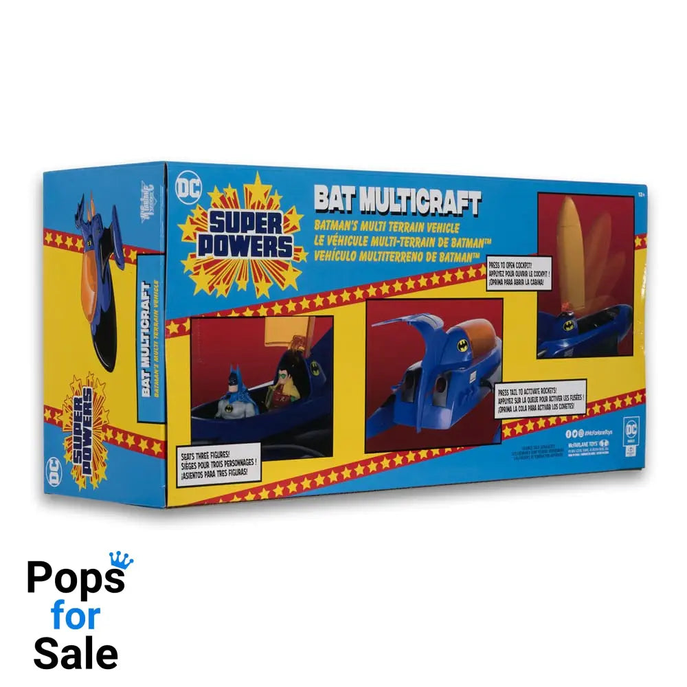 DC Direct Super Powers Vehicles The Bat Multicraft 10 cm Vehicles