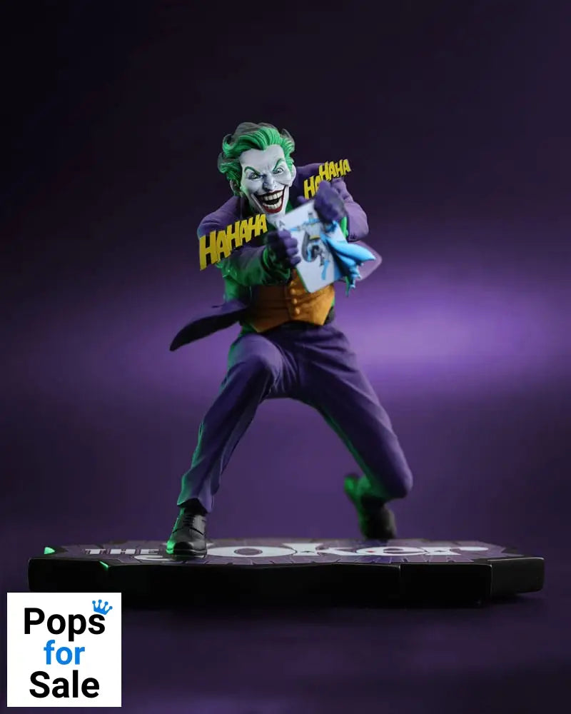 DC Direct The Joker: Purple Craze Statue 1/10 The Joker by Neal Adams 14 cm
