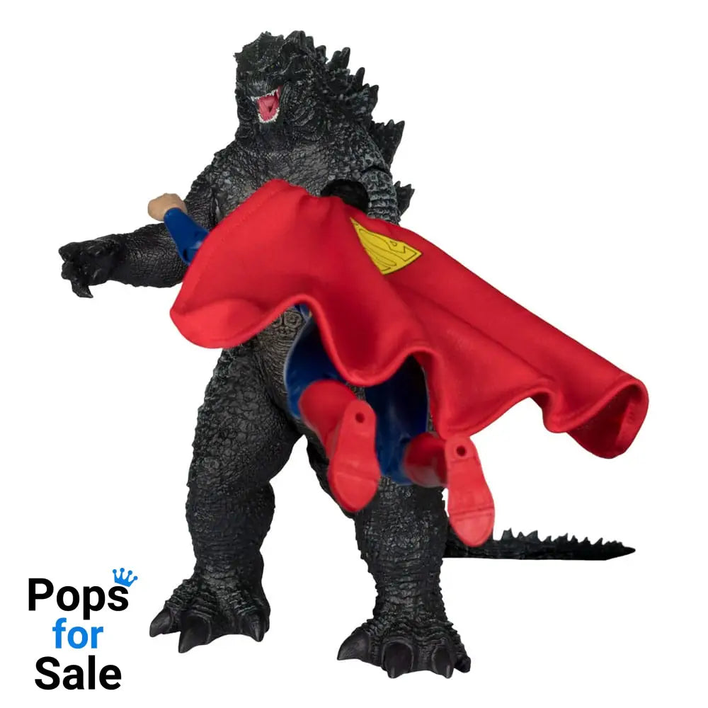 DC Justice League Monsterverse DC Multiverse Action Figures 2-Pack Superman Vs. Godzilla 30 cm