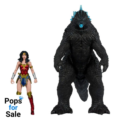 DC Justice League Monsterverse DC Multiverse Action Figures 2-Pack Wonder Woman Vs. Atomic Blast Godzilla 18 cm Action