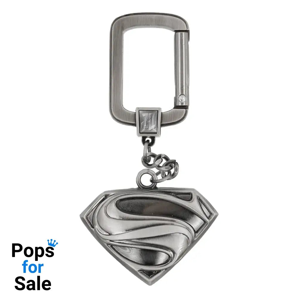 DC Justice League Pewter-Keychain Superman Logo