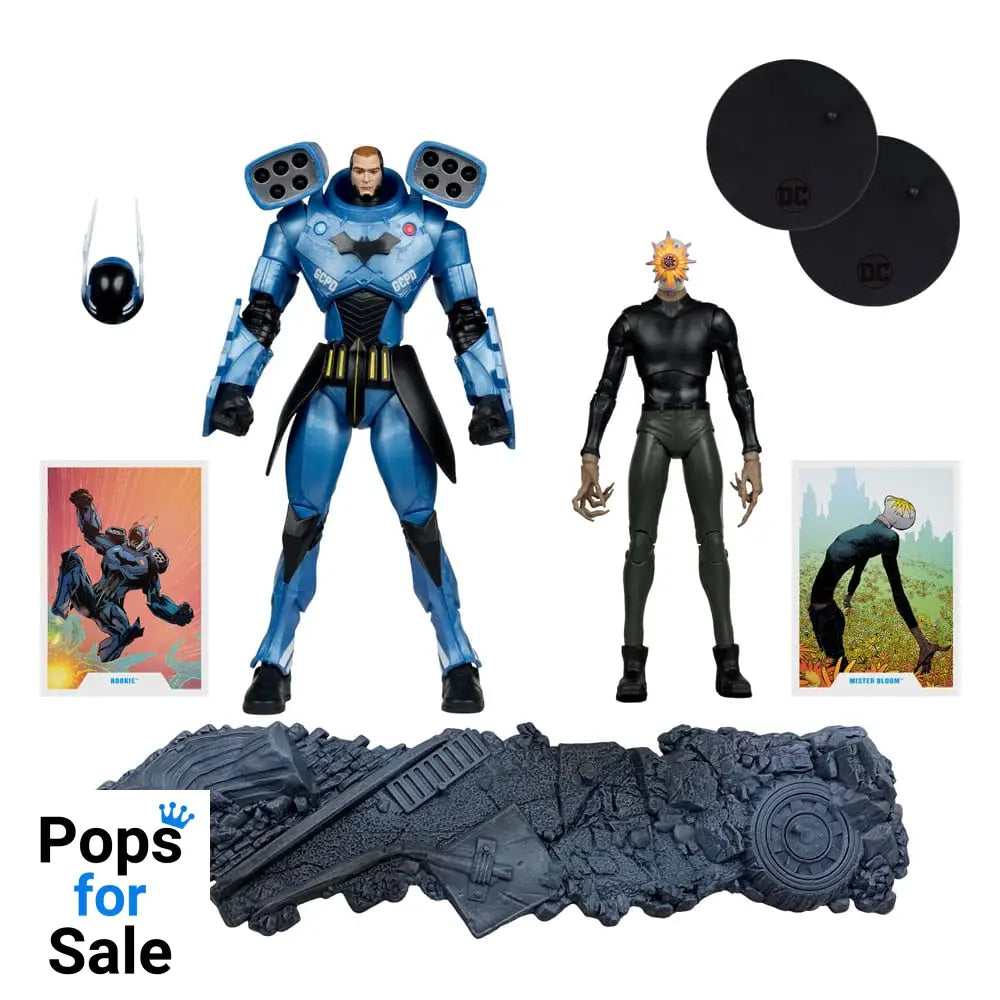DC Multiverse Action Figure 2-Pack Rookie & Mr. Bloom (Batman: Endgame) (Gold Label) (SDCC) 18 cm