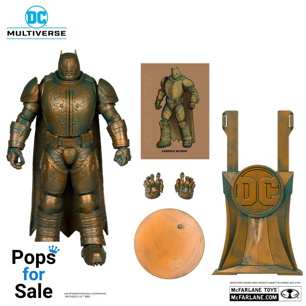 DC Multiverse Action Figure Armored Batman (Batman: The Dark Knight Returns) Patina Edition (Gold Label) 18 cm