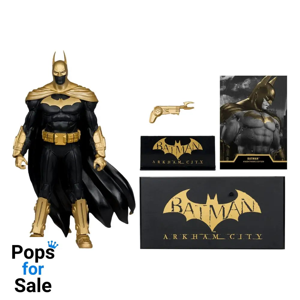 DC Multiverse Action Figure Batman (Arkham City) Knightmare Edition (Gold Label) 19 cm Action figures