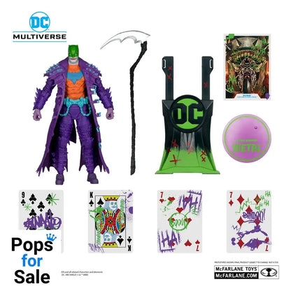 DC Multiverse Action Figure Batman (Dark Nights: Death Metal) Jokerized (Gold Label) 18 cm