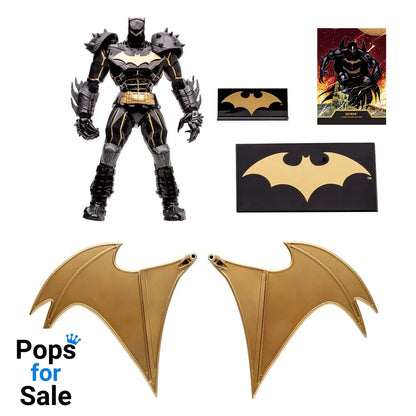 DC Multiverse Action Figure Batman (Hellbat) (Knightmare) (Gold Label) 18 cm