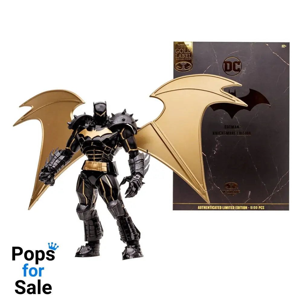 DC Multiverse Action Figure Batman (Hellbat) (Knightmare) (Gold Label) 18 cm Action figures