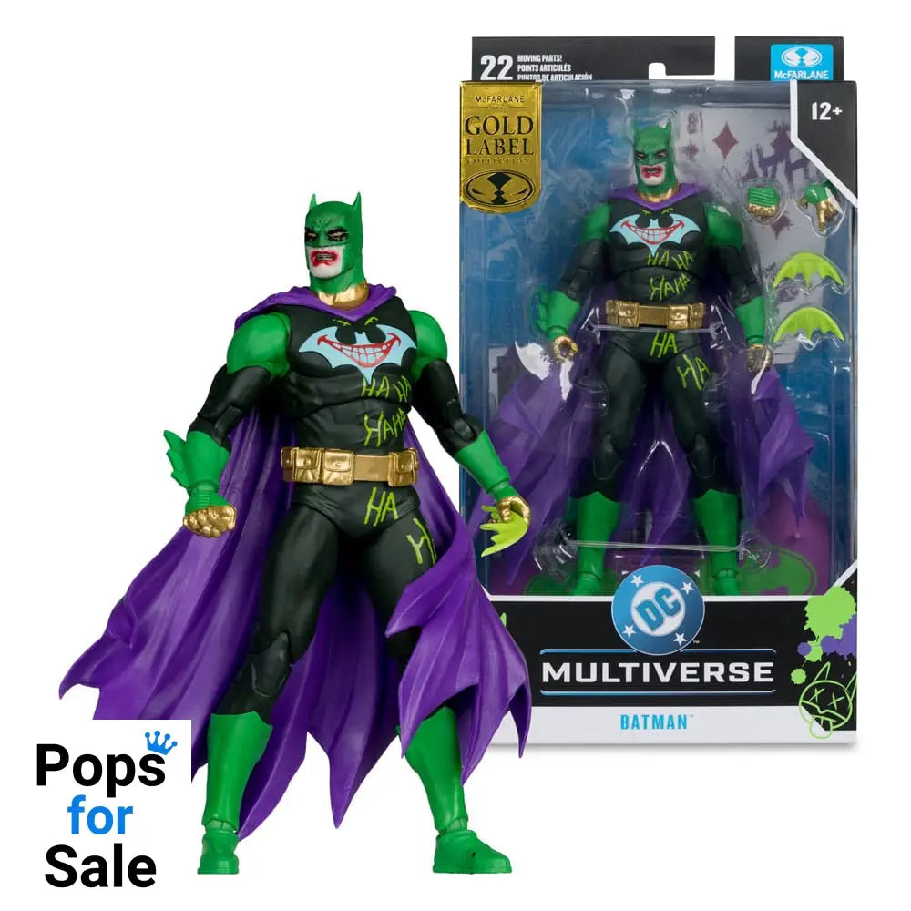 DC Multiverse Action Figure Batman (Joker War) (Jokerized) (Gold Label) 18 cm
