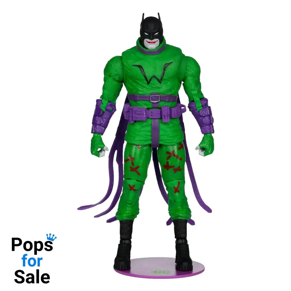 DC Multiverse Action Figure Batman (Batman: Last Knight on Earth) Jokerized (Gold Label) 18 cm