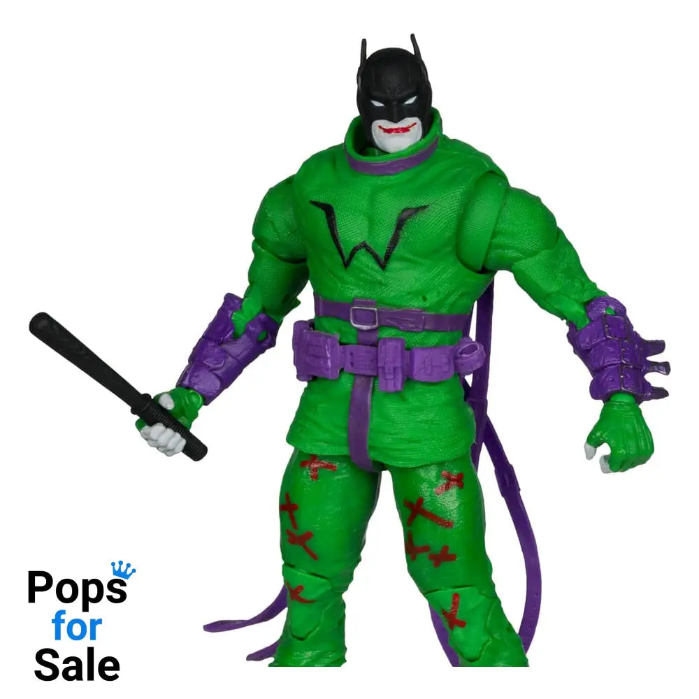 DC Multiverse Action Figure Batman (Batman: Last Knight on Earth) Jokerized (Gold Label) 18 cm