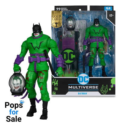 DC Multiverse Action Figure Batman (Batman: Last Knight on Earth) Jokerized (Gold Label) 18 cm