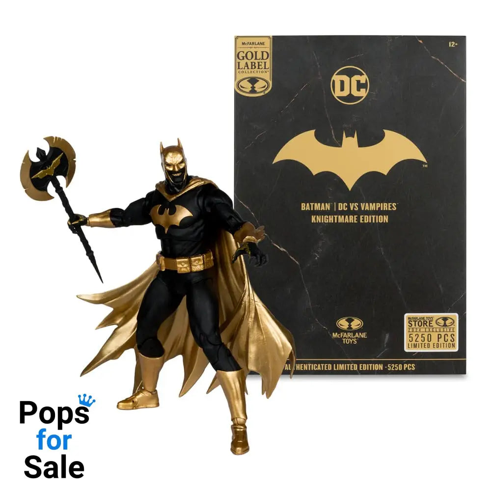 DC Multiverse Action Figure Batman (DC vs Vampires) Knightmare Edition (Gold Label) 18 cm