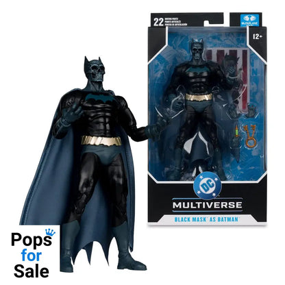 DC Multiverse Action Figure Black Mask as Batman (Beneath the Mask) 18 cm Action figures