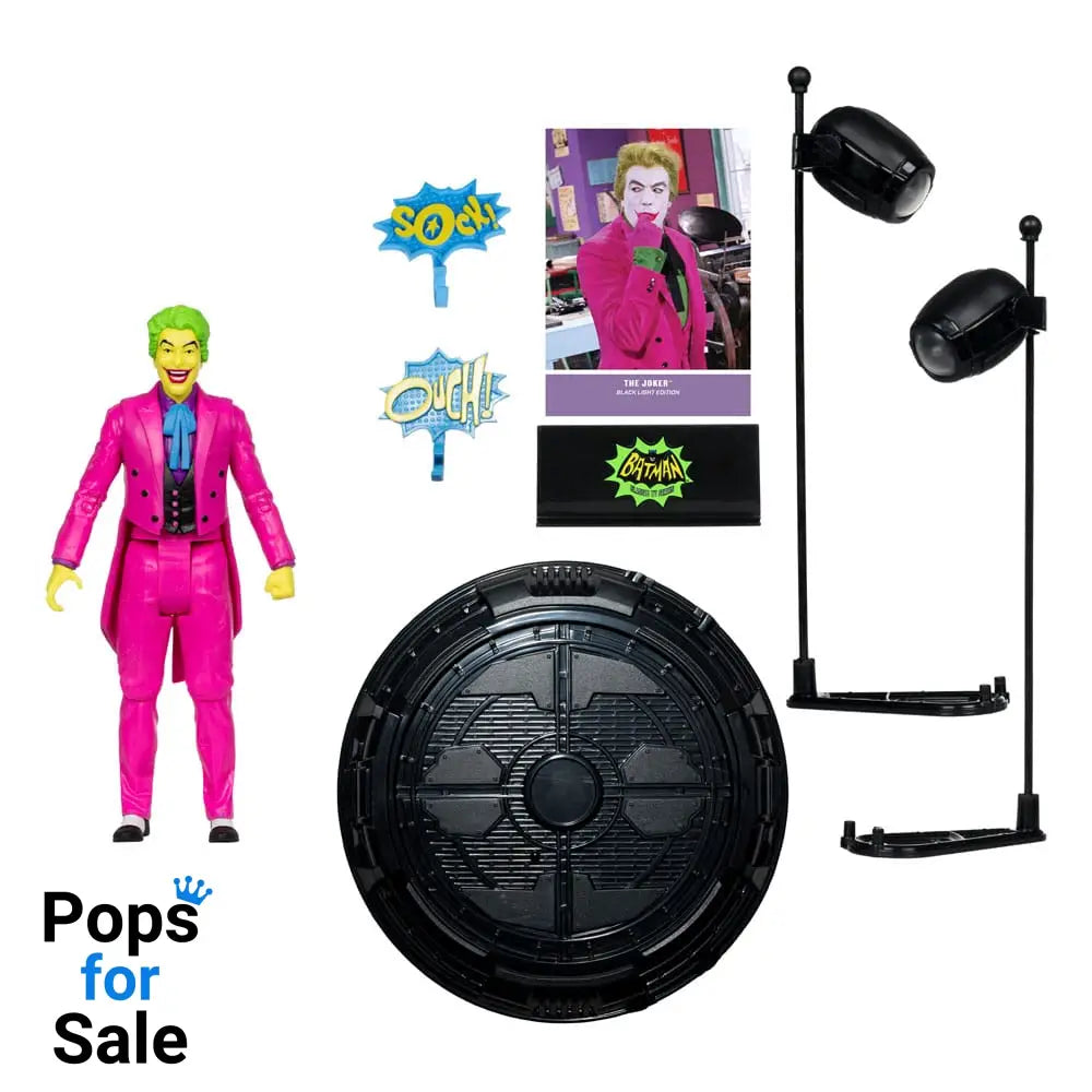 DC Multiverse Action Figure BM66 The Joker (Black Light) (Gold Label) 18 cm