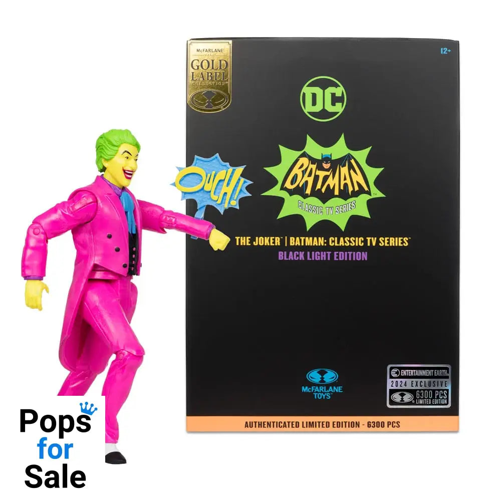 DC Multiverse Action Figure BM66 The Joker (Black Light) (Gold Label) 18 cm