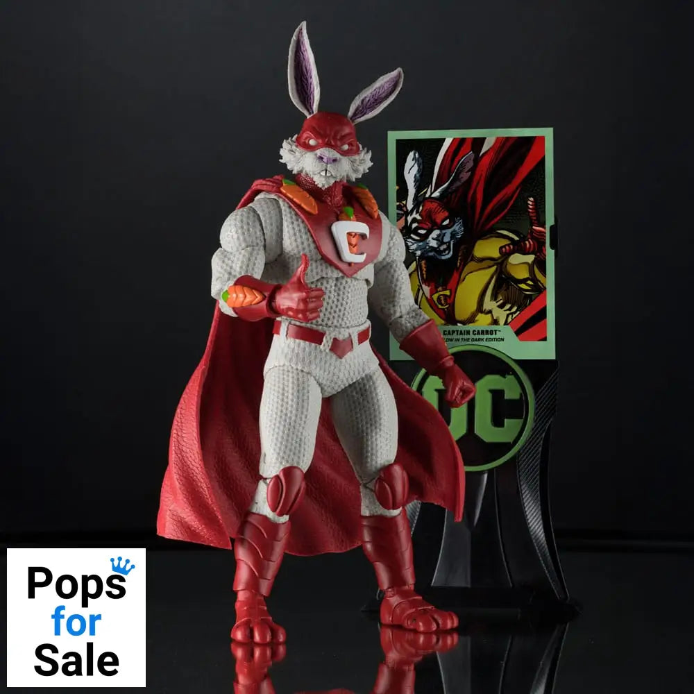DC Multiverse Action Figure Captain Carrot (Justice League Incarnate) Glow In The Dark Edition (Gold Label) 18 cm