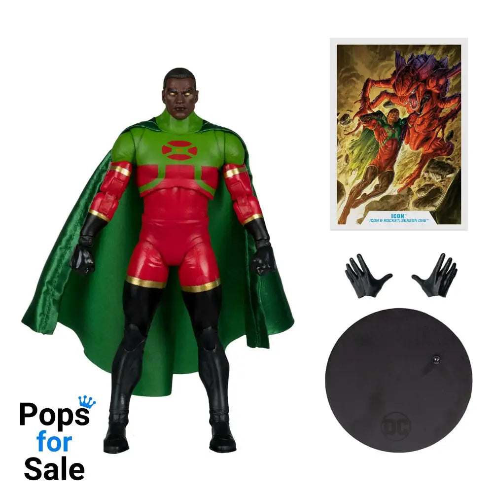 DC Multiverse Action Figure Icon (Icon & Rocket: Season One) 18 cm