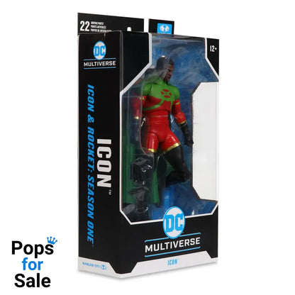 DC Multiverse Action Figure Icon (Icon & Rocket: Season One) 18 cm