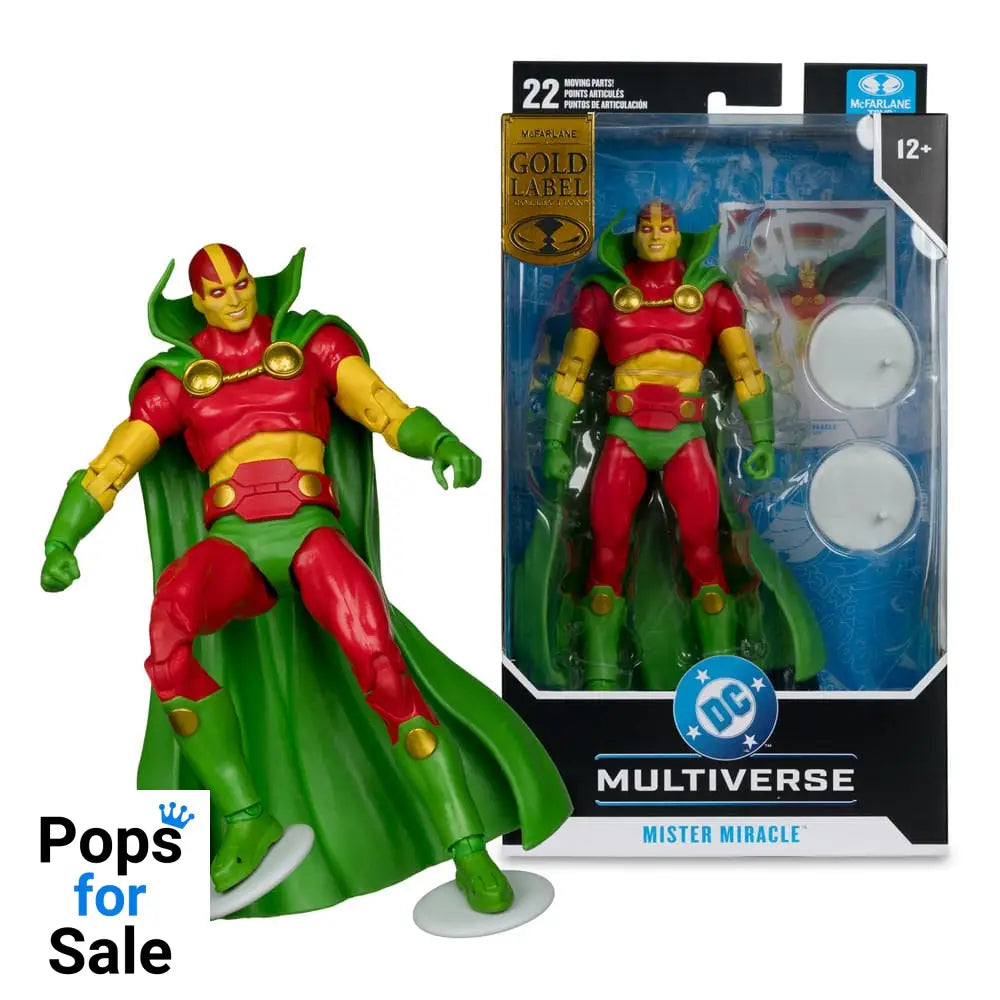 DC Multiverse Action Figure Mister Miracle (New Gods) (Gold Label) 18 cm
