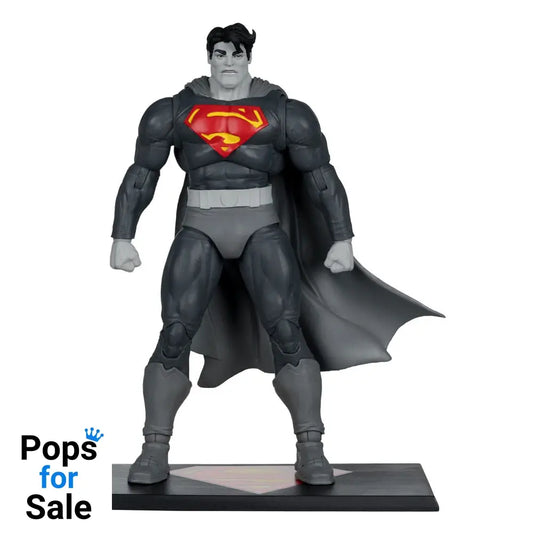 DC Multiverse Action Figure Superman (The Dark Knight Returns) (Black & White Accent Edition) (Gold Label) 18 cm