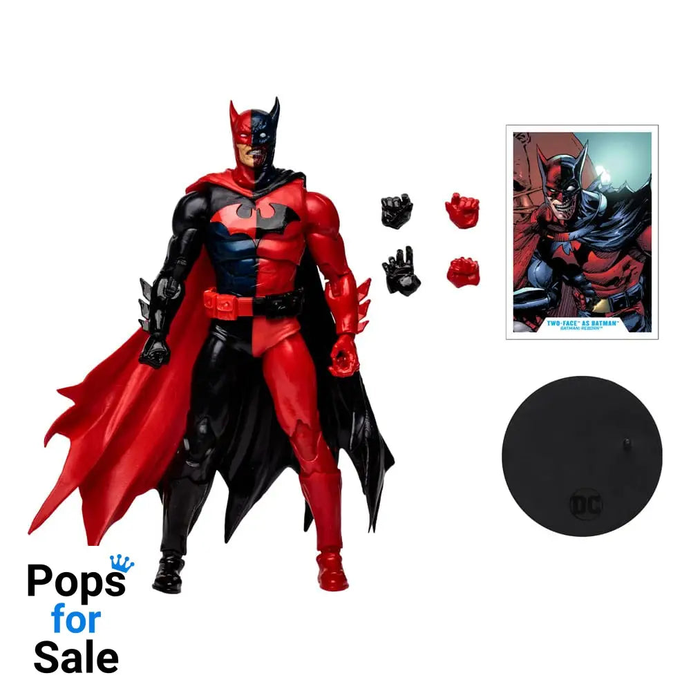 DC Multiverse Action Figure Two-Face as Batman (Batman: Reborn) 18 cm