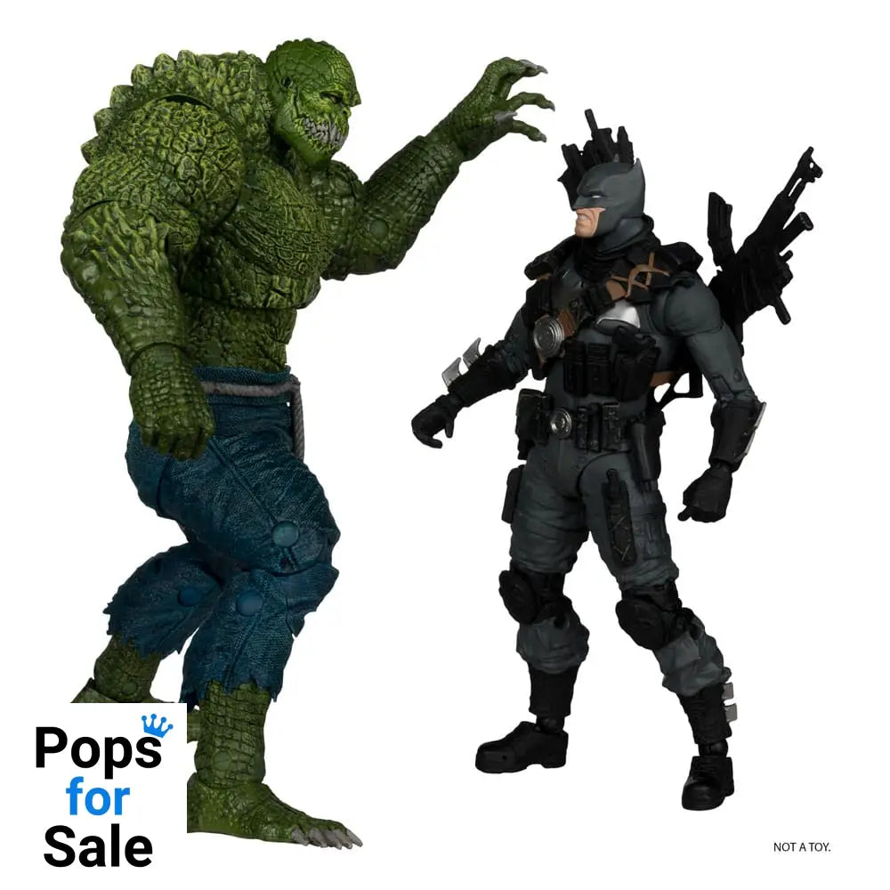 DC Multiverse McFarlane Collector Edition Action Figure 2-Pack #03 Batman vs. Killer Croc 18 cm