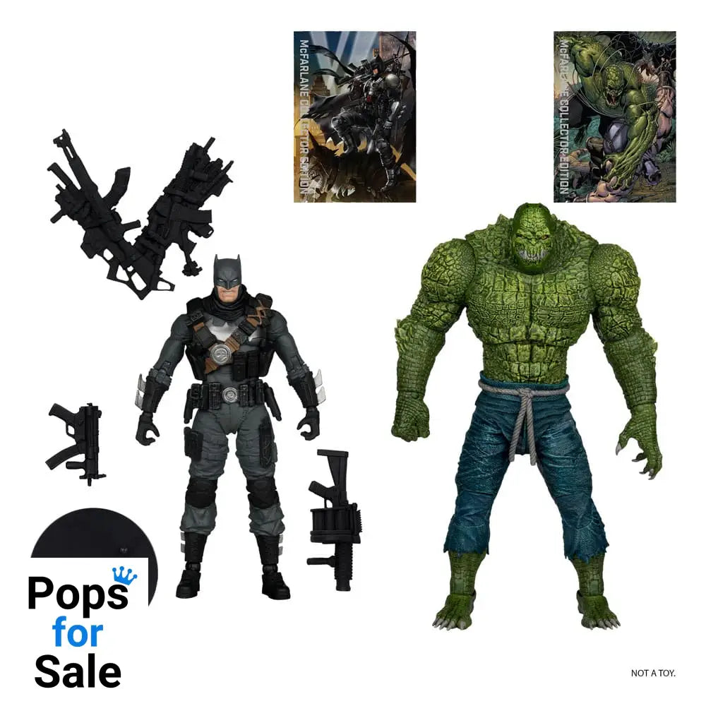 DC Multiverse McFarlane Collector Edition Action Figure 2-Pack #03 Batman vs. Killer Croc 18 cm