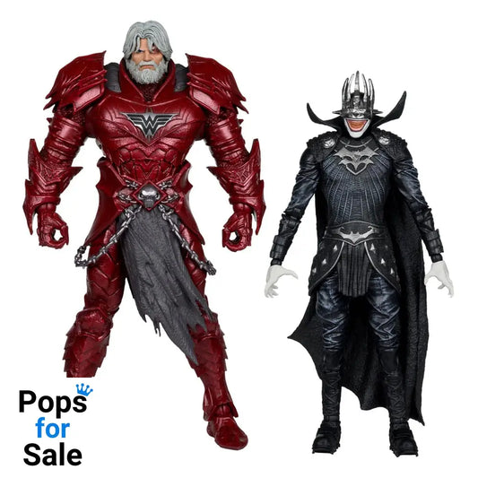 DC Multiverse McFarlane Collector Edition Action Figure 2-Pack #04 Batman who laughs (Knight Armor) & Merciless (Dark Multiverse)  18 cm