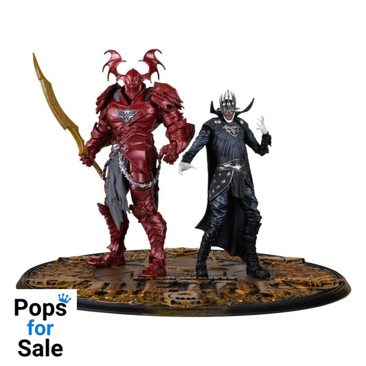 DC Multiverse McFarlane Collector Edition Action Figure 2-Pack #04 Batman who laughs (Knight Armor) & Merciless (Dark Multiverse)  18 cm