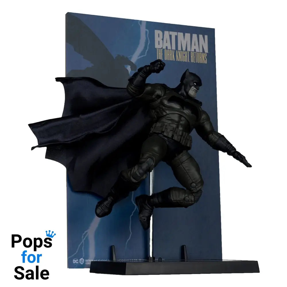 DC Multiverse McFarlane Cover Recreations Action Figure Batman (Batman: The Dark Knight Returns #1) (Gold Label) 18 cm
