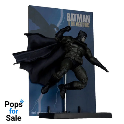 DC Multiverse McFarlane Cover Recreations Action Figure Batman (Batman: The Dark Knight Returns #1) (Gold Label) 18 cm