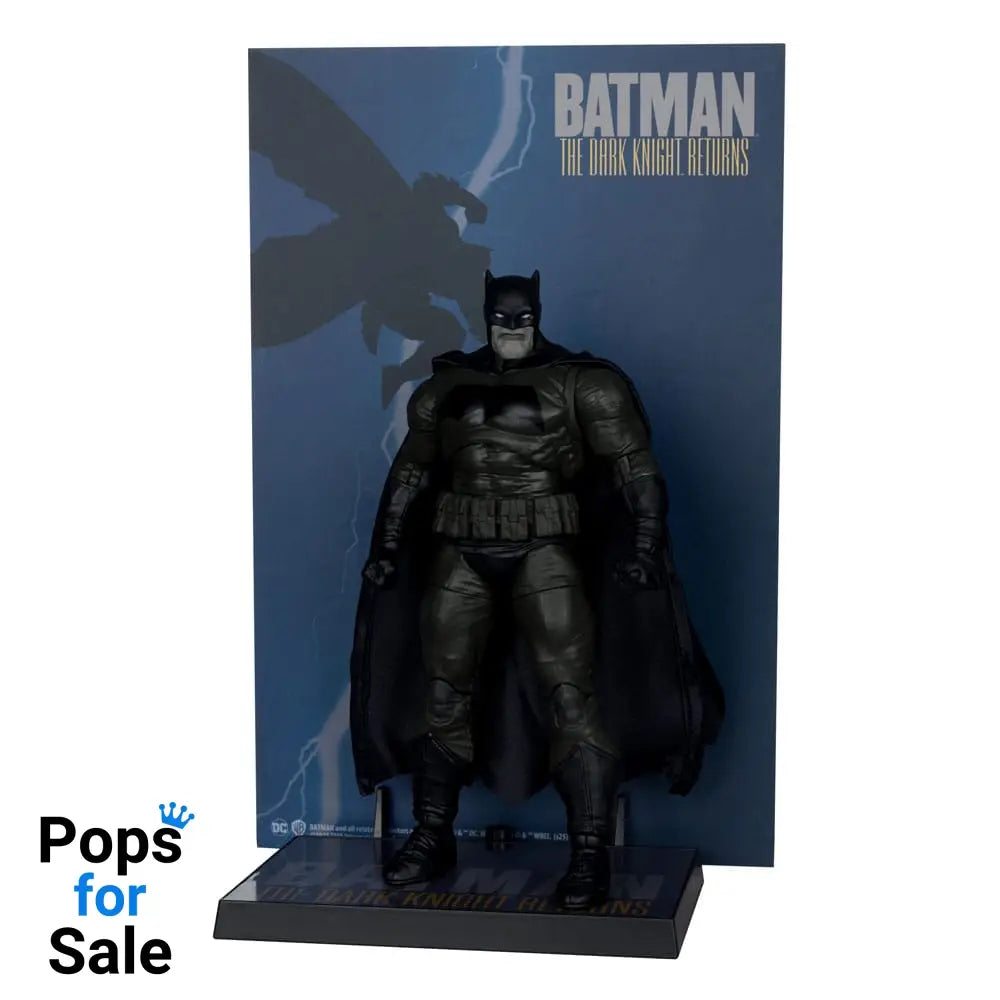 DC Multiverse McFarlane Cover Recreations Action Figure Batman (Batman: The Dark Knight Returns #1) (Gold Label) 18 cm