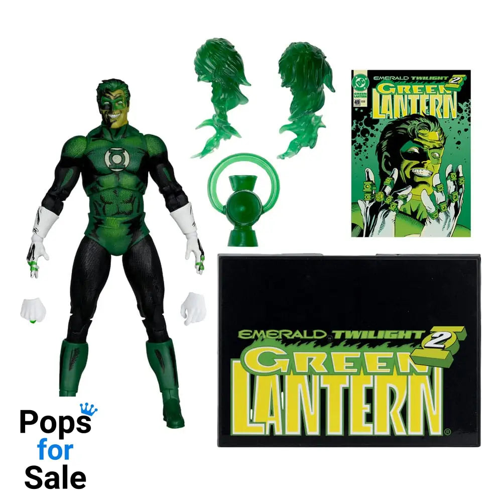 DC Multiverse McFarlane Cover Recreations Action Figure Green Lantern (Emerald Twilight) (Gold Label) 18 cm