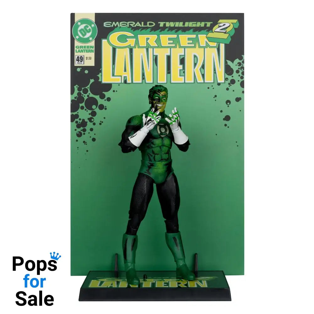 DC Multiverse McFarlane Cover Recreations Action Figure Green Lantern (Emerald Twilight) (Gold Label) 18 cm