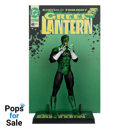 DC Multiverse McFarlane Cover Recreations Action Figure Green Lantern (Emerald Twilight) (Gold Label) 18 cm