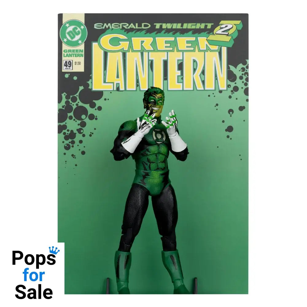 DC Multiverse McFarlane Cover Recreations Action Figure Green Lantern (Emerald Twilight) (Gold Label) 18 cm