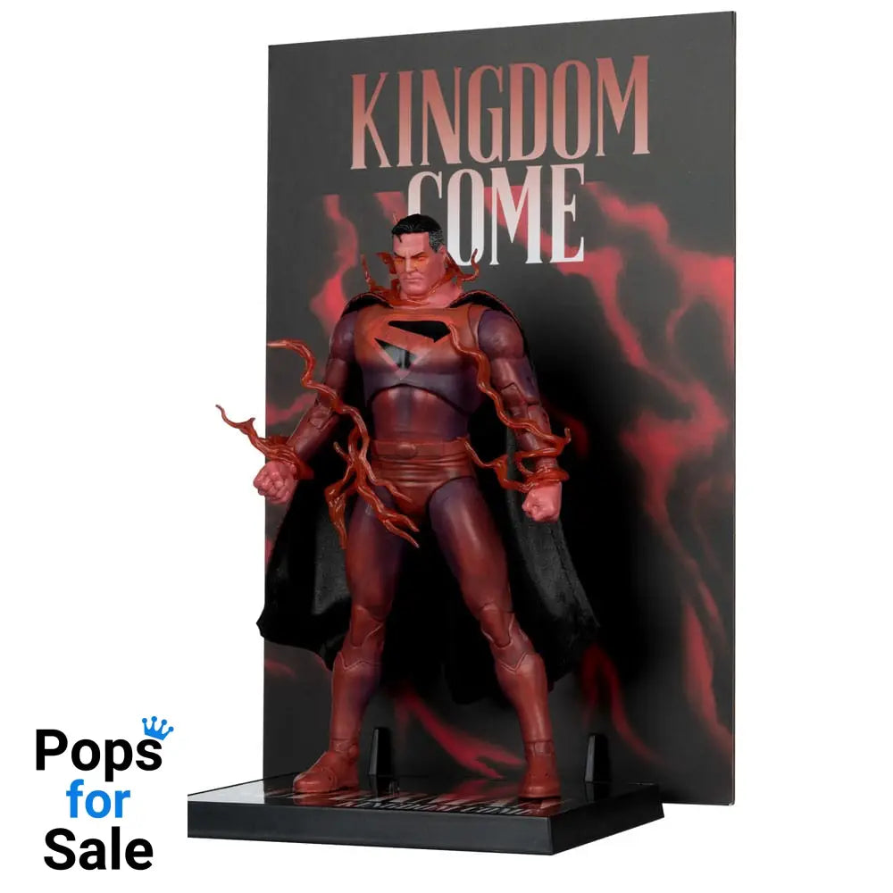 DC Multiverse McFarlane Cover Recreations Action Figure Superman (Kingdom Come) (Gold Label) 18 cm