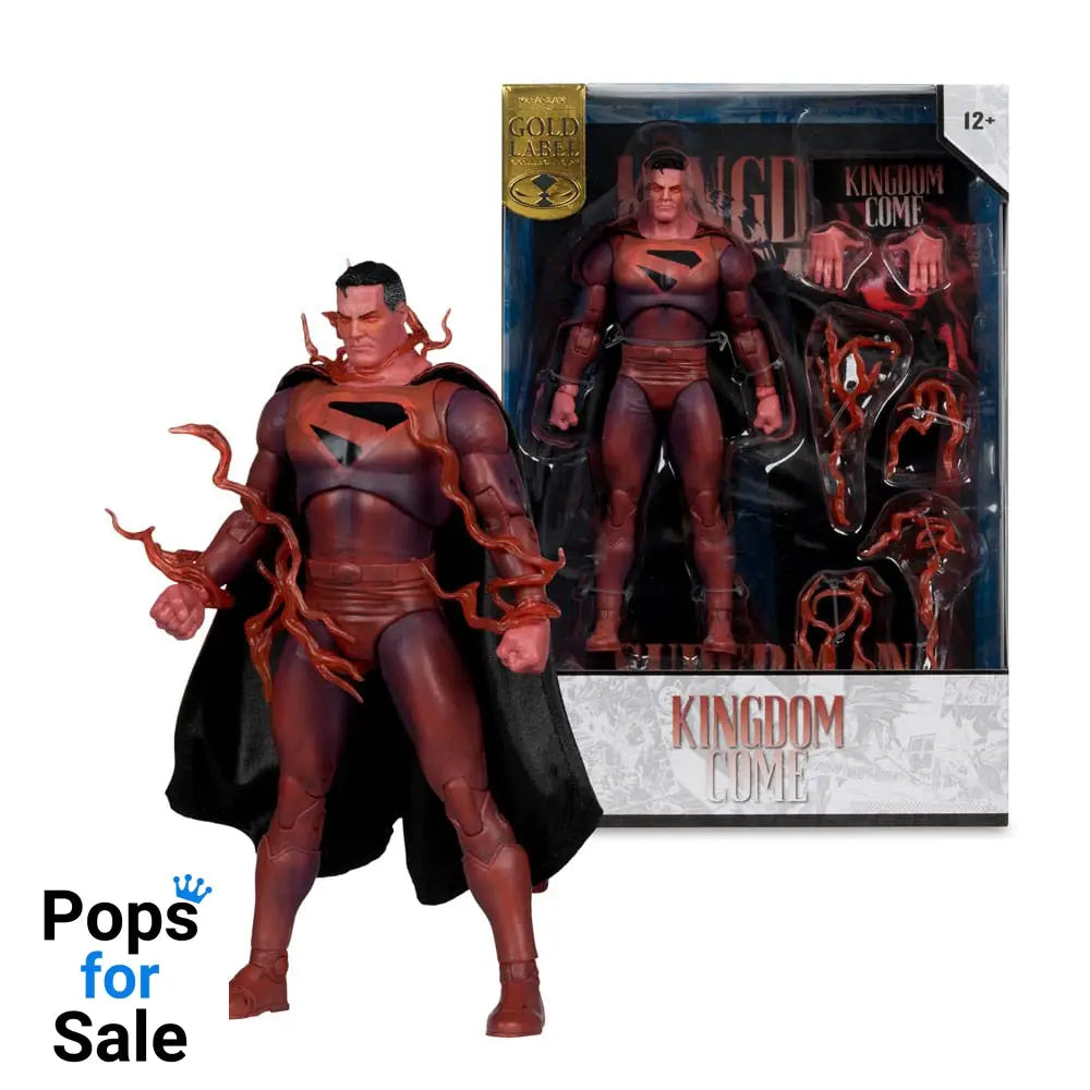 DC Multiverse McFarlane Cover Recreations Action Figure Superman (Kingdom Come) (Gold Label) 18 cm