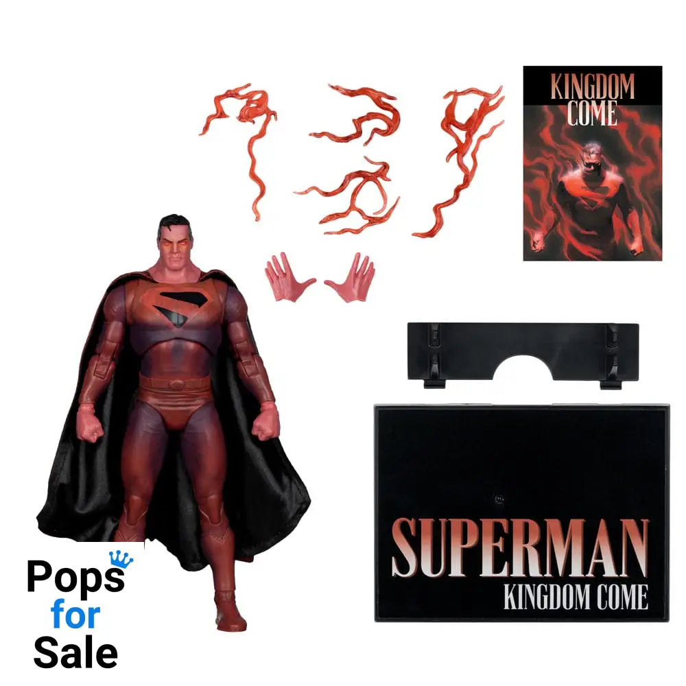 DC Multiverse McFarlane Cover Recreations Action Figure Superman (Kingdom Come) (Gold Label) 18 cm