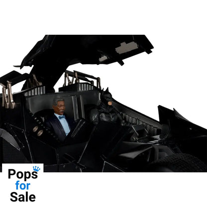 DC Multiverse Vehicle Tumbler with Lucuis Fox (The Dark Knight) (Gold Label) Vehicles