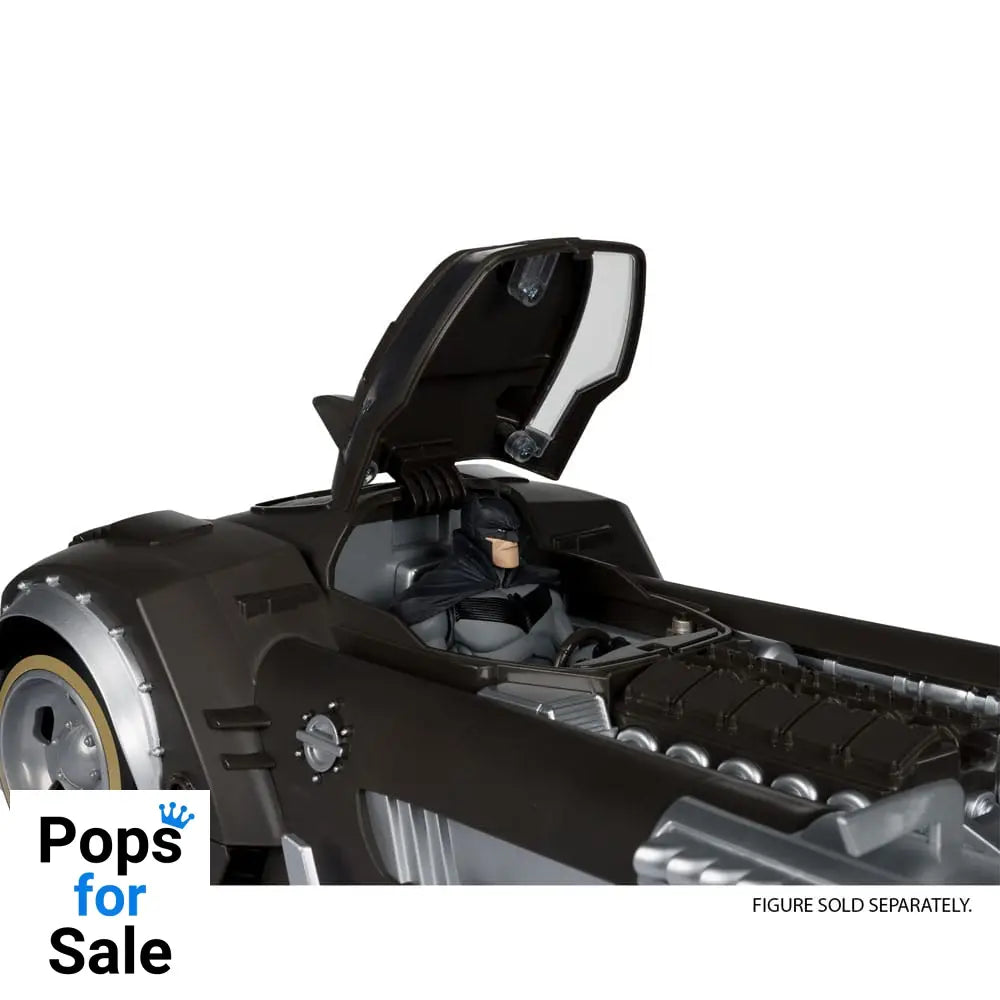 DC Multiverse Vehicle White Knight Batmobile (Gold Label) 18 cm